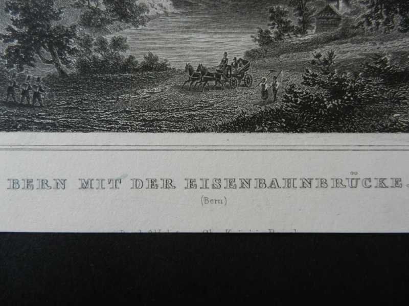 Gravures: Bern Eisenbahnbrücke – D'occasion à Risch par Rischli15 2