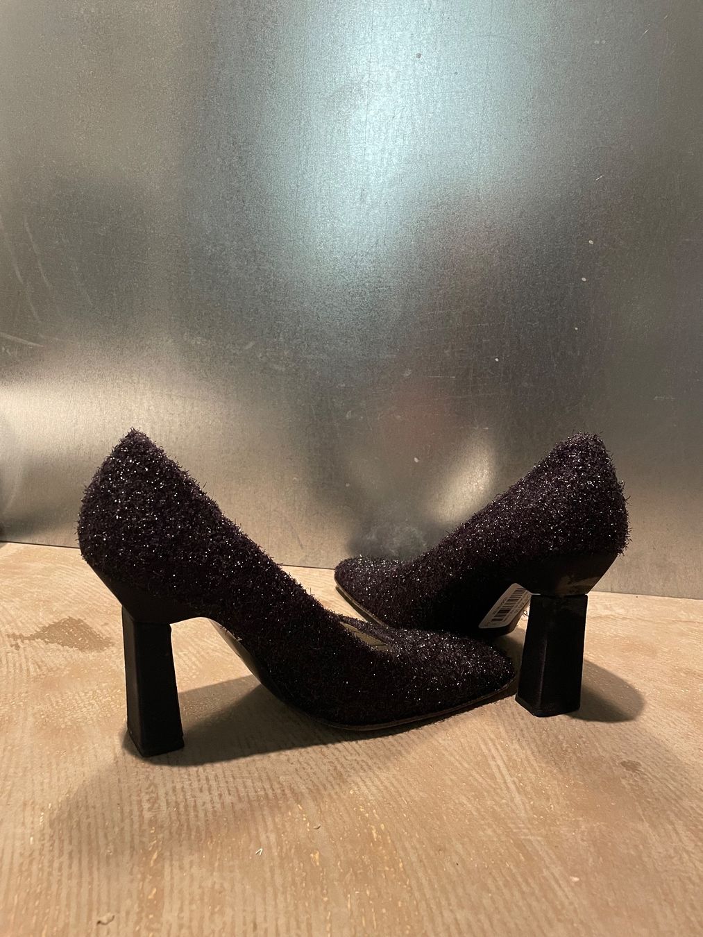 Scarpe da donna: Prada Glitzer Heels schwarz – Usato da Zürich venduto da megr 1