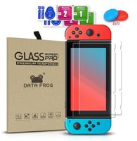 2 Stück Glas Display schutz folie für Nintendo Switch