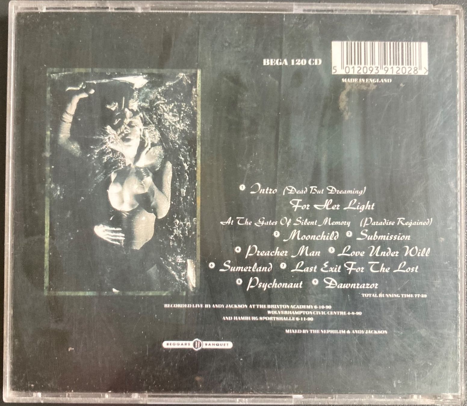 CDs: FIELDS OF NEPHILIM - EARTH INFERNO – D'occasion à Poliez-Pittet par Newtown-Records 1
