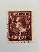 1951, Fürstin, ZNr. FL249A, gestempelt