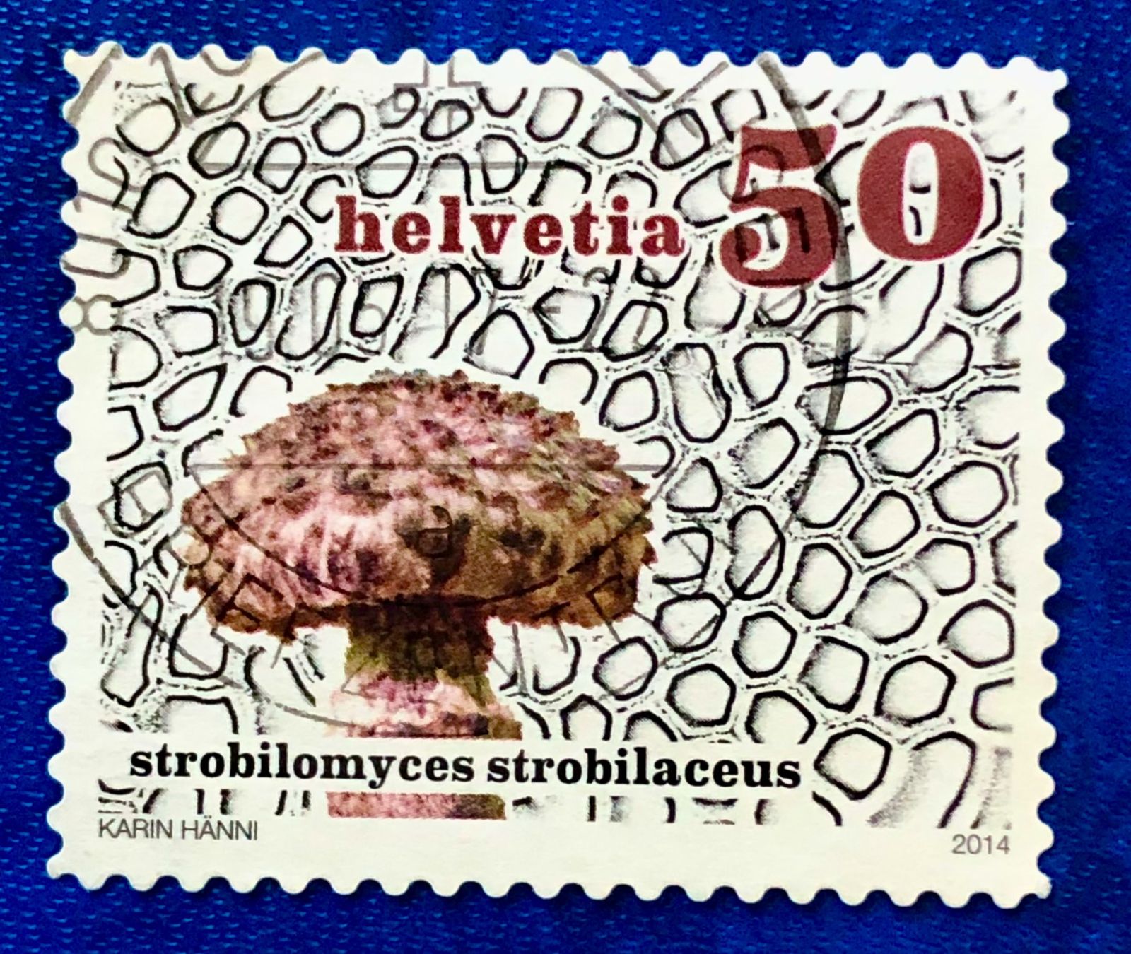 Tutti i francobolli: Nr.1506 Gemeiner Strubbelkopfröhrling Dauermarken GESTEMPELT – Usato da Aarau venduto da Billa007