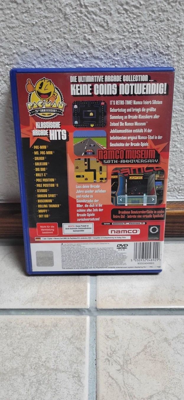 Sony Spiele: PS2 Spiel – Namco Museum – Gebraucht aus Münsingen von Heroism2010 1