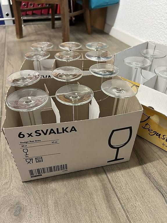 Gläser: Ikea Weingläser  – Neu und originalverpackt aus Matzingen von Bluemountain699