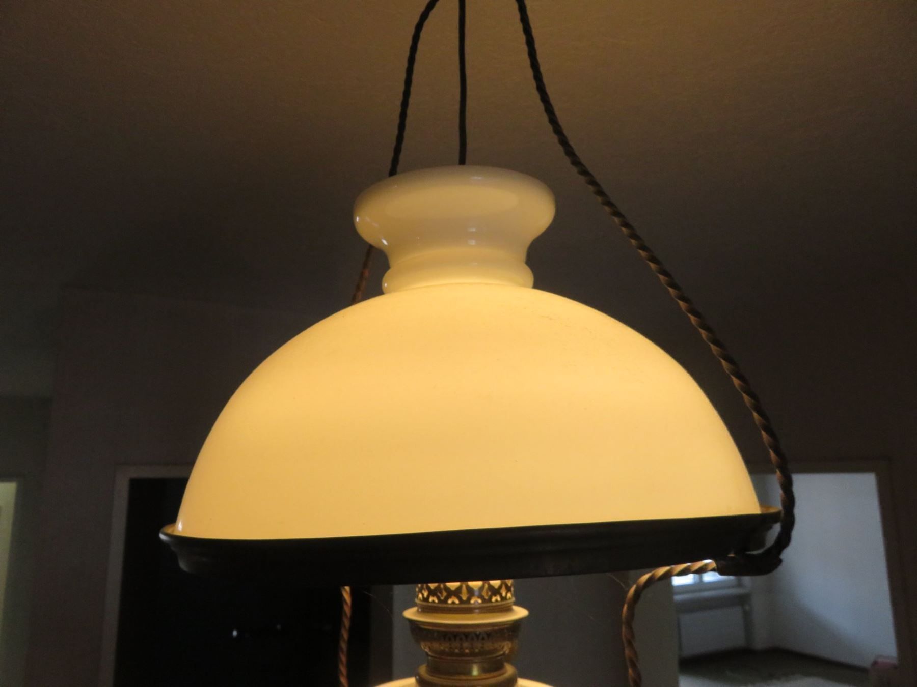 Lampadari & plafoniere: HÜBSCHE ANTIKE HÄNGELAMPE – Usato da Huttwil venduto da Kunterbuntli 2