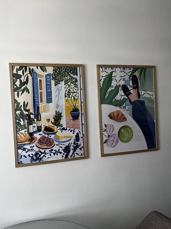 Foto & Immagini: 2x Poster inklusive Rahmen, 50x70 – Usato da Basel venduto da sab_6wfg