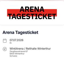 1 Ticket Winti Arena 07.07.26 Schweiz vs Kolumbien
