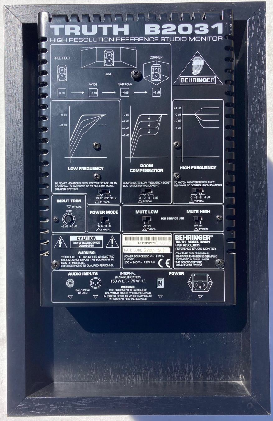 Behringer Casse acustiche: 1 stk.  Behringer Truth B2031A – Usato da Riedtwil venduto da gastroenteritis 1