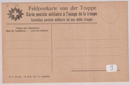 Z18) ) Postkarte, Feldpostkarte, sehe Scan