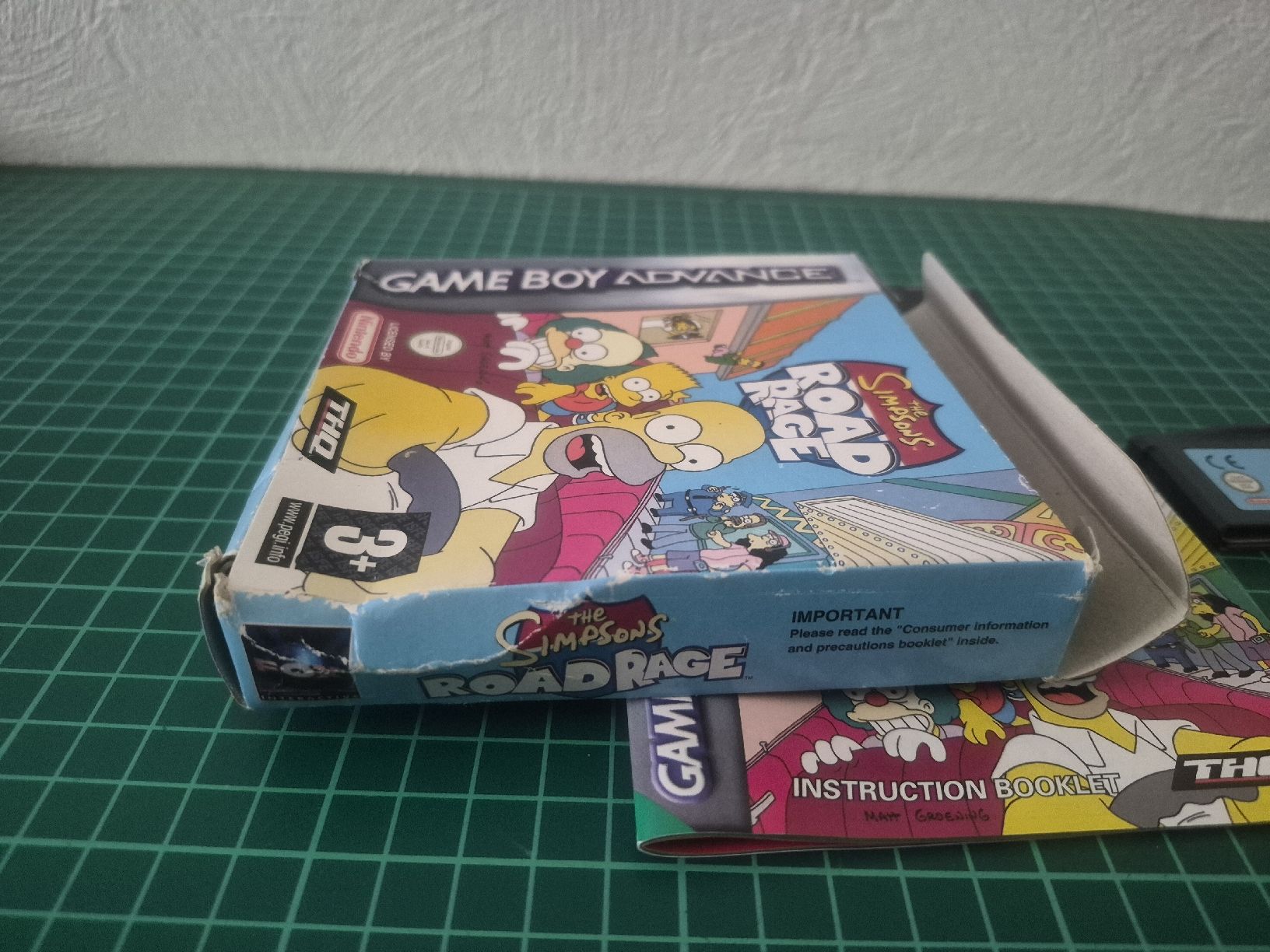 Nintendo Giochi: Game Boy Advance Simpsons Road Rage boxed complete – Usato da Meyrin venduto da Retro-GZ 1