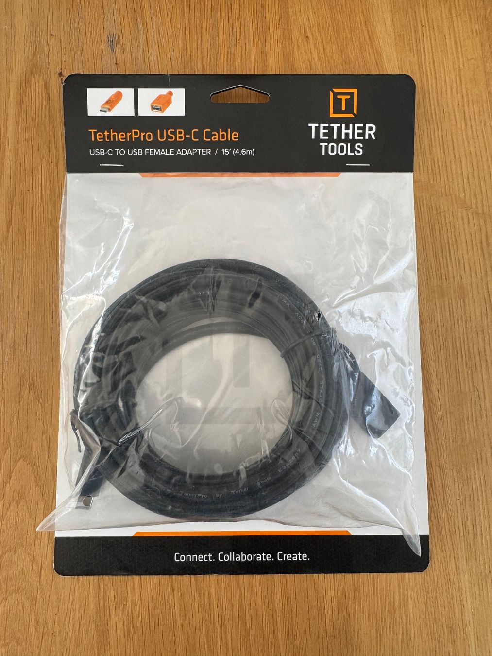 Cavi: TetherTools TetherPro USB-C Kabel 4.6m Fabrikneu! – Nuovo e nell'imballaggio originale da luzern venduto da Draain