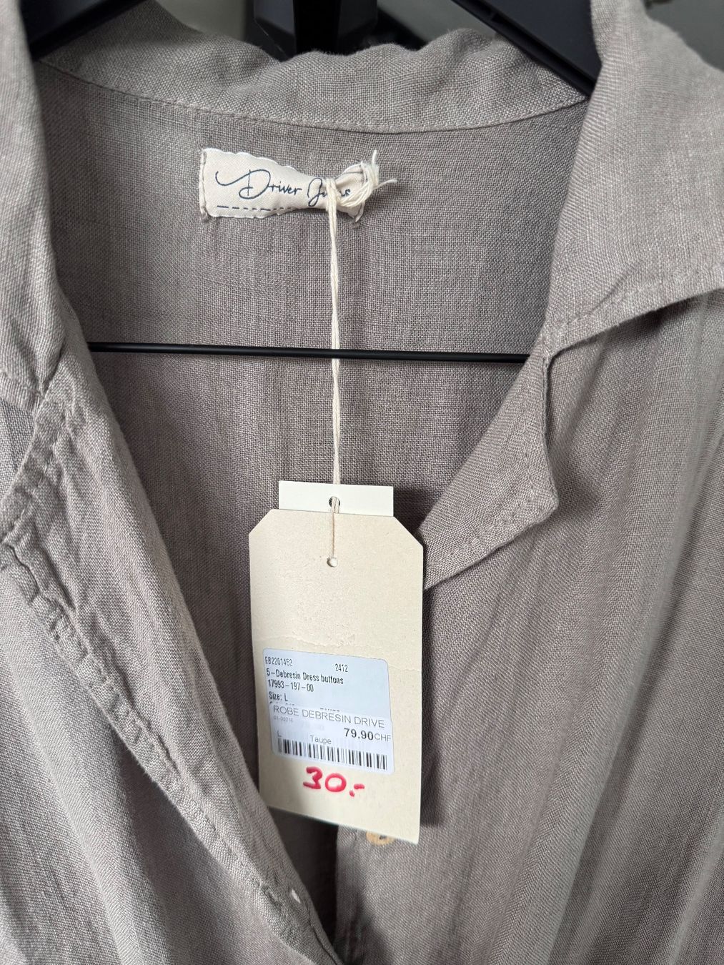 Vestiti: Driver Jeans robe d’été taupe – Nuovo e nell'imballaggio originale da Vuisternens-Romont venduto da gol_xp6p 2