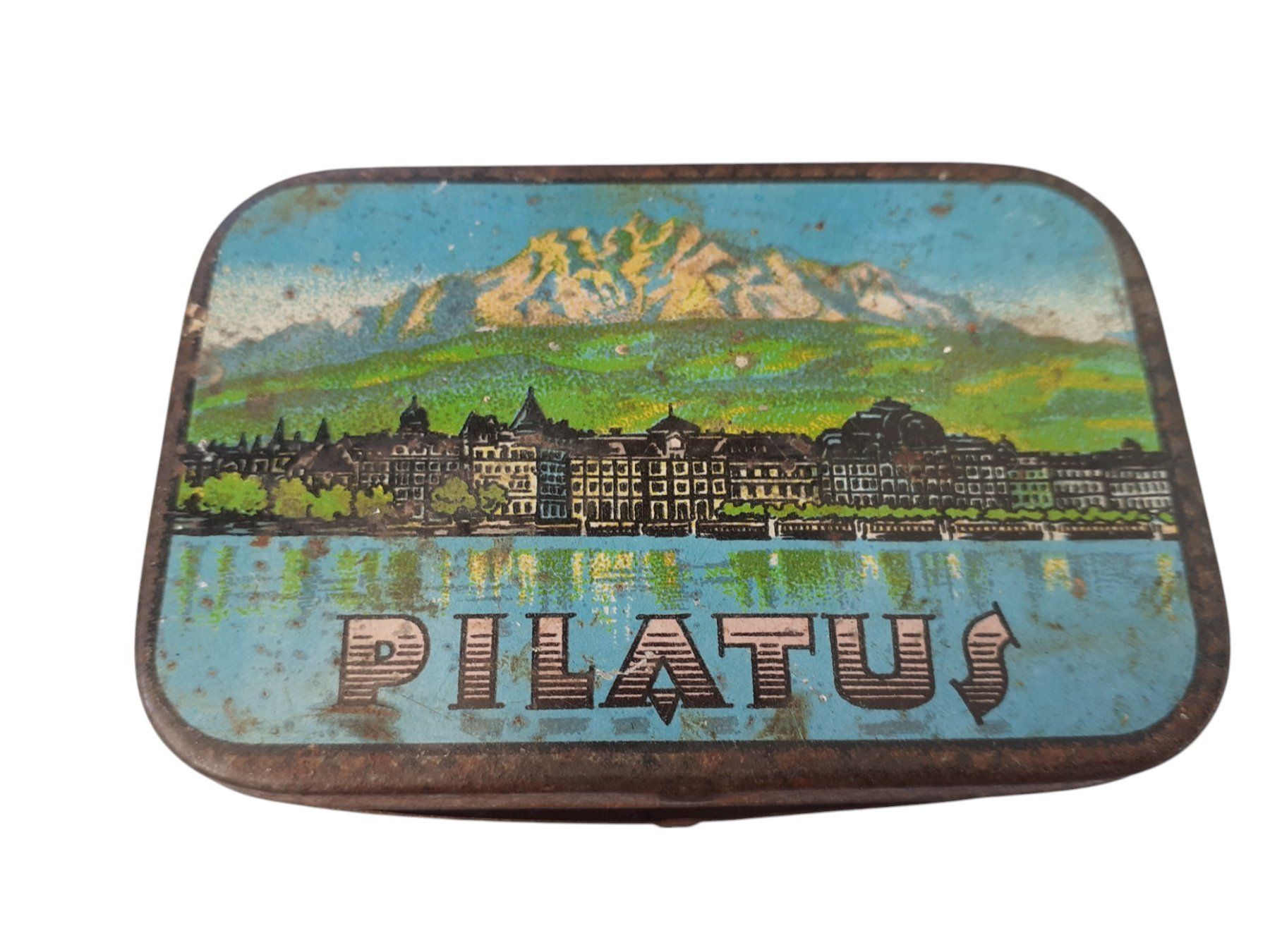 Sonstige Dekorationen & Accessoires: Antike Blechdose Pilatus – Gebraucht aus Mörschwil von lindaswunderkiste
