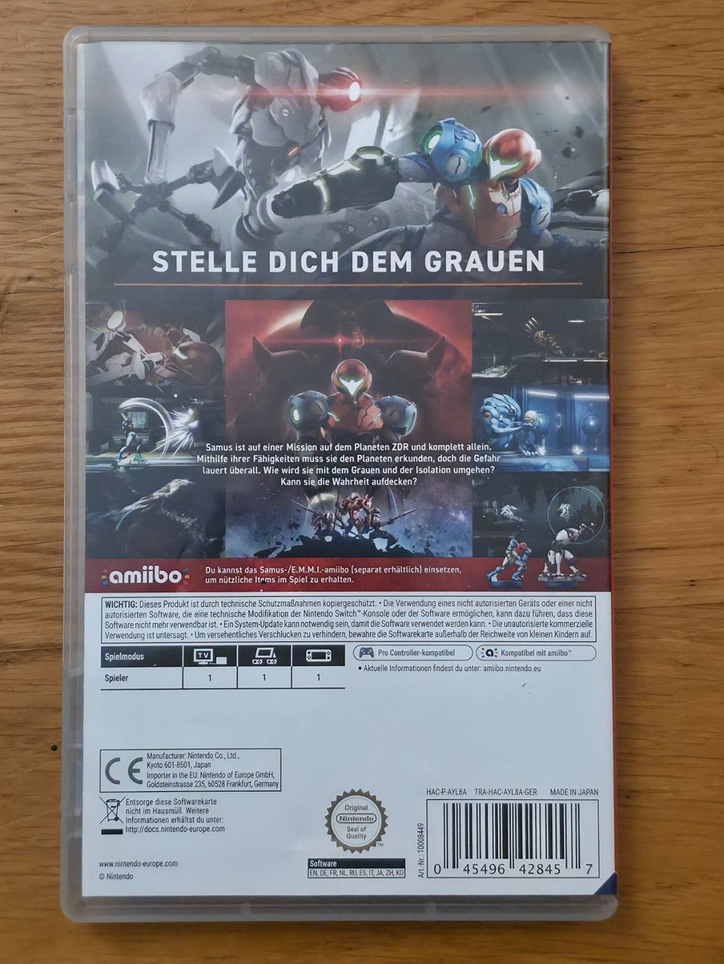 Nintendo Spiele: Metroid Dread - Nintendo Switch – Gebraucht aus Zürich von jabo22 1