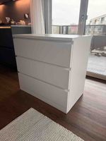 Ikea Malm Chest of Drawers, White, Modern Style, Like New