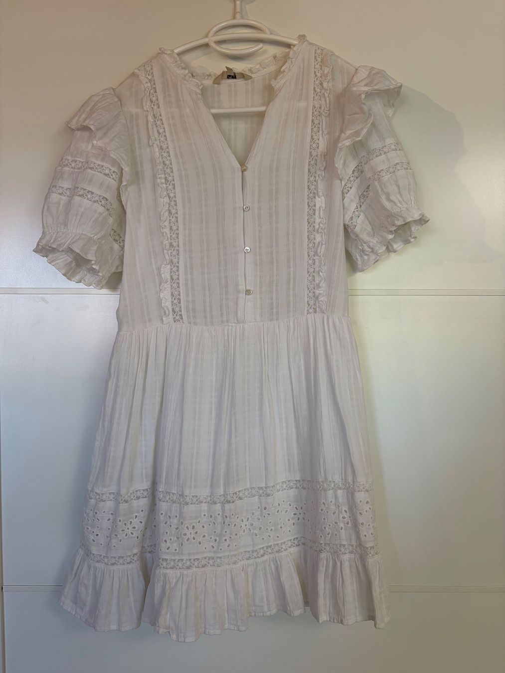 C&A Kleider: C&A weisses Sommerkleid, Grösse 36 – Gebraucht aus Volketswil von yar_c9dx 2