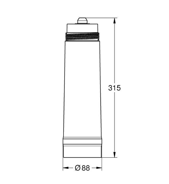 Sanitari: GROHE M-Size Bundle: Austauschfilter & Reinigungskartusche – Nuovo e nell'imballaggio originale da Emmen venduto da t_a_n88x 4