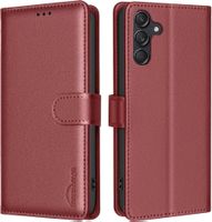 Leder Klapphülle für Samsung S21 – Magnet, Kartenfach