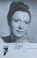 Arletty (1898-1992) Schauspielerin - Autogramm