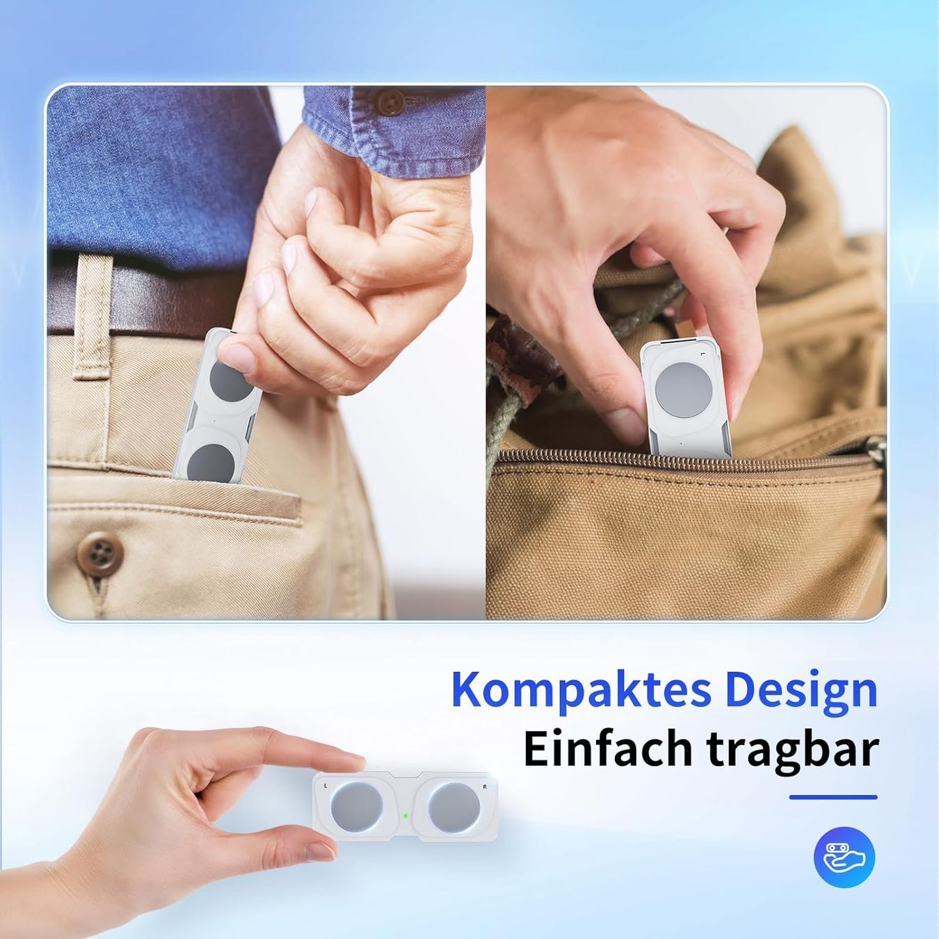 Attrezzature mediche: Mobiles EKG-Gerät mit App iOS Android Herzfrequenzmesser – Nuovo e nell'imballaggio originale da Suhr venduto da SchnapperCH 6