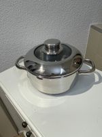 Pfannef M&K Germany Edelstahl mit Glasdeckel Top Zustand