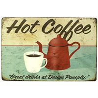 Rusty Blechschild-HOT COFFEE-GREAT DRINK