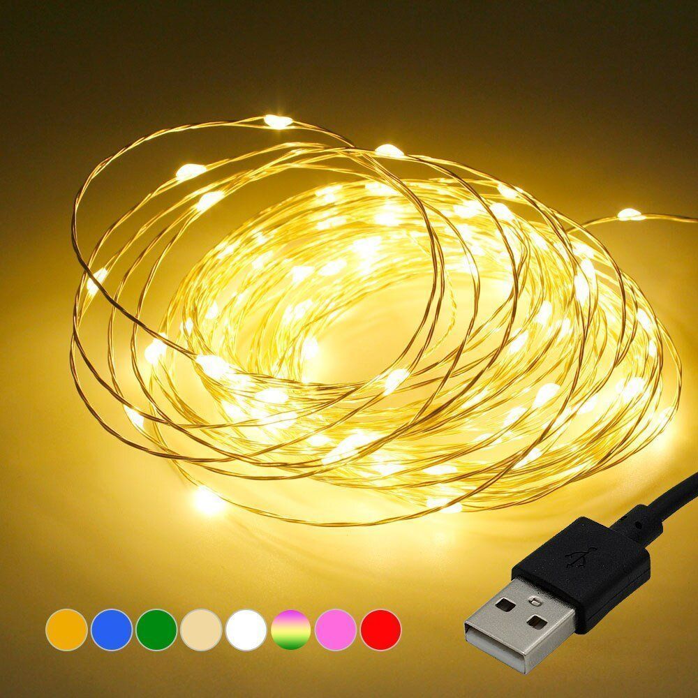 Ghirlande e barre luminose: 10M Weihnachten Led Draht String – Nuovo e nell'imballaggio originale da Uerkheim venduto da Kaufoption 2