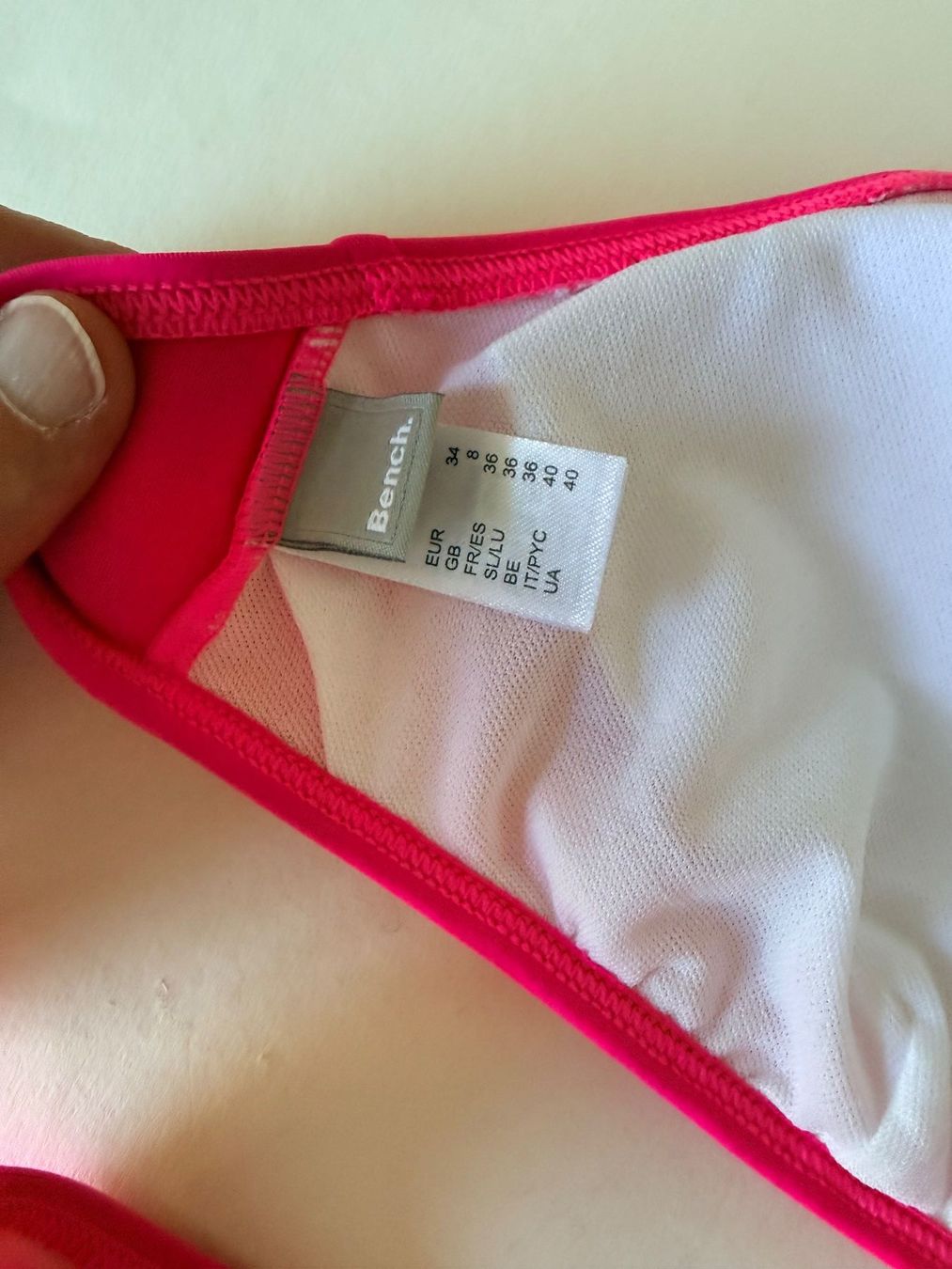 Bench Costumi da bagno & Bikini: BENCH, Bikini, Grösse 34, Farbe Pink – Nuovo e nell'imballaggio originale da Rudolfstetten venduto da gst_g7xl 7