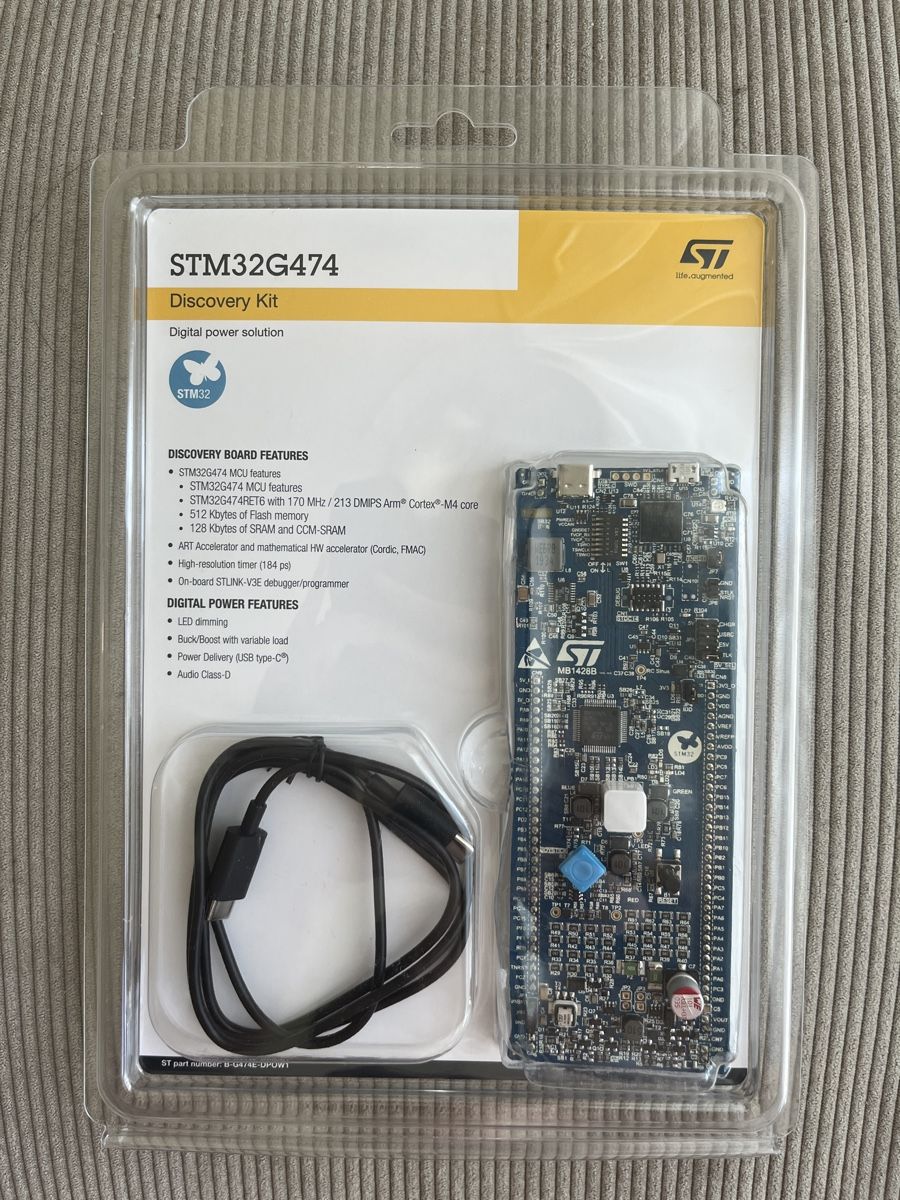 Componenti elettronici: STM32G474 Discovery Kit – Nuovo (secondo la descrizione) da Zug venduto da metebalci