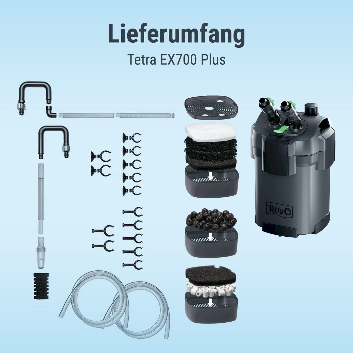 Filtri: Tetra EX 700 Plus Aquarienfilter – Nuovo e nell'imballaggio originale da Bottighofen venduto da zaap 3