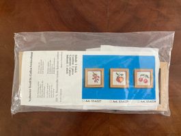 3er Set  Stickbild  Früchte  Miniatures neu OVP