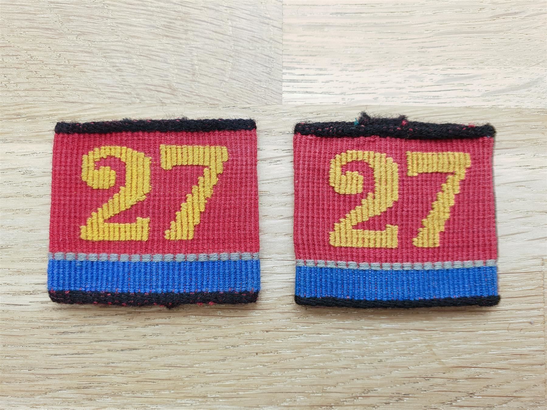 Uniformen: Achselschlaufen / Patten 27 – Gebraucht aus Erlinsbach von S700
