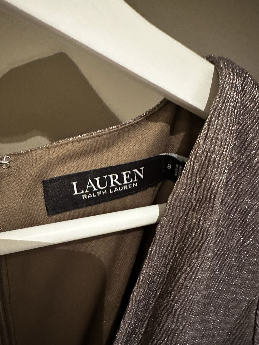 Ralph Lauren Vestiti: Abendkleid silber Schimmer von Ralph Lauren – Nuovo (secondo la descrizione) da Zürich venduto da liv03 1