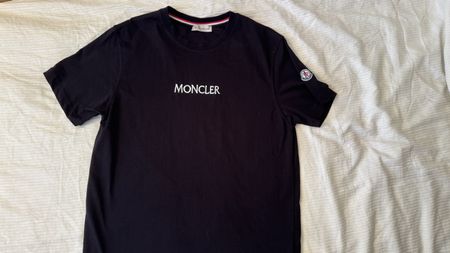 Moncler Black T-Shirt Size M