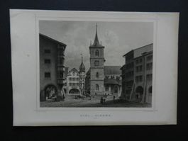 Biel Bienne Stahlstich