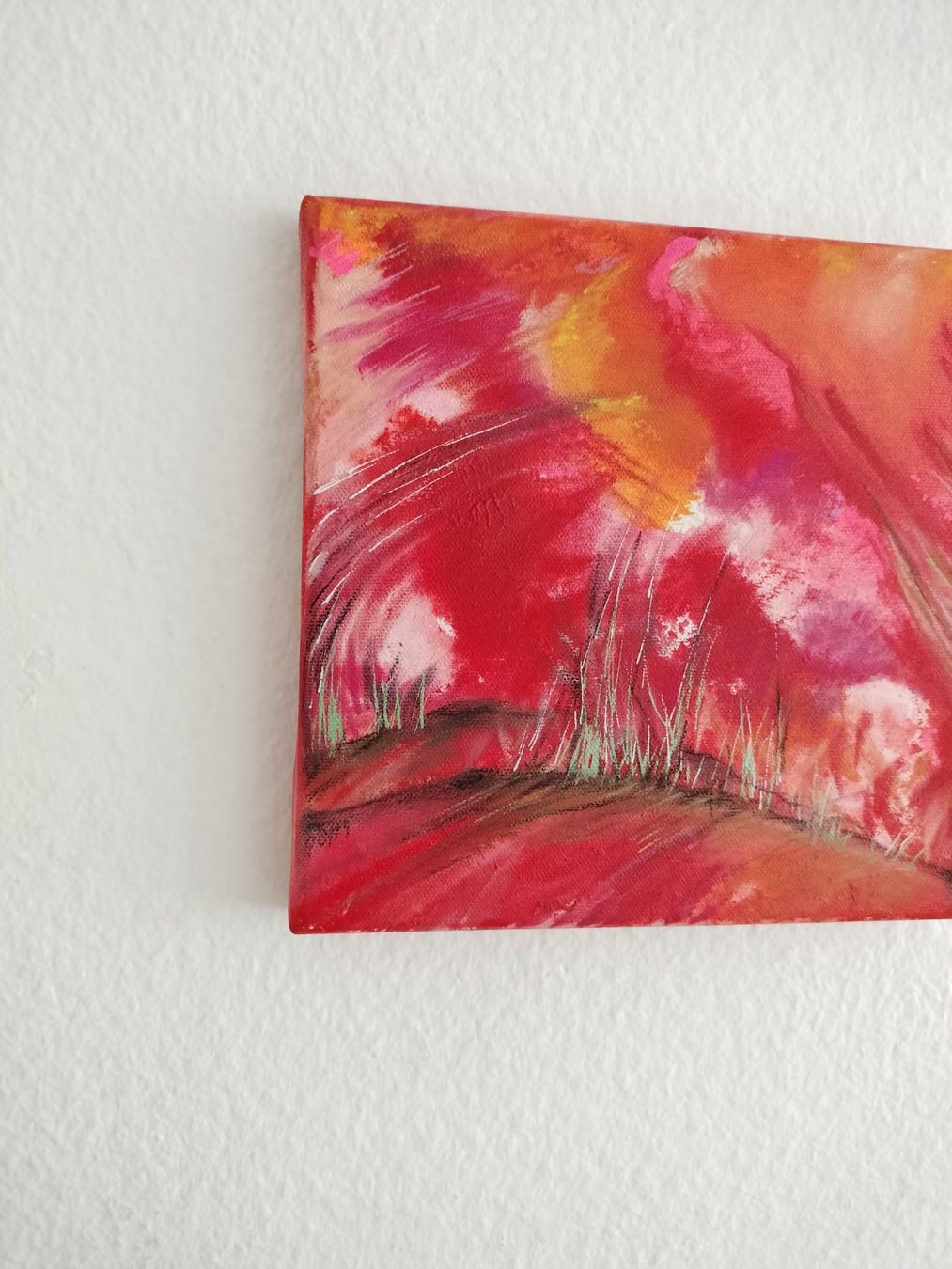 Dipinti: Energiebild - FIRE 20cm x 20cm – Usato da Zug venduto da Fristeiler 1