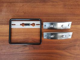 Wechselschildhalter Komplettkit für Harley Davidson