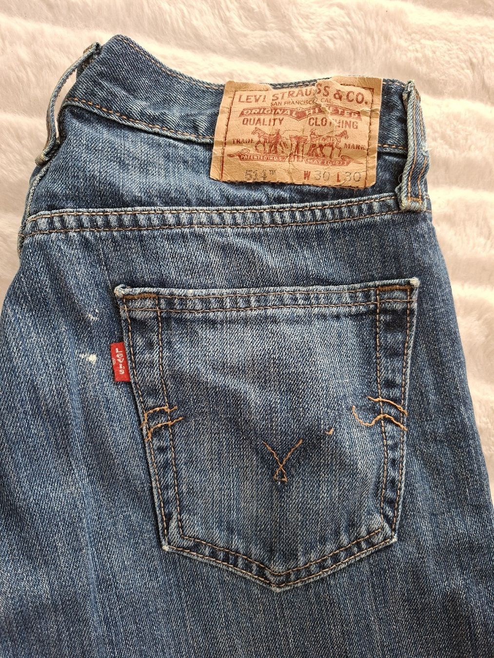 Levi's Jeans: Levi's 514, Taille 30/30, Coupe Slim Straight, – Usato da Renens VD venduto da ser_j2fn 1