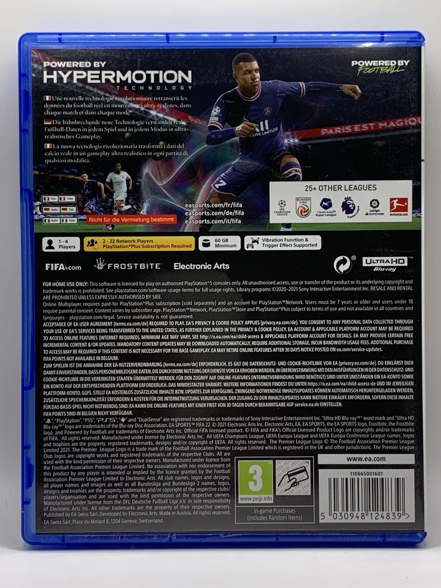 Sony Jeux: FIFA 22 - PS5 – D'occasion à Ostermundigen par RG-Collector 1