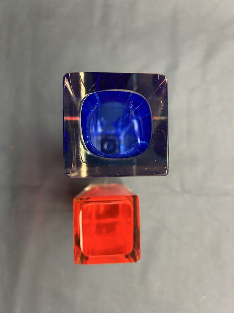 Murano Vasi & Recipienti: 2 Sommerso Vasen / Murano – Usato da Kreuzlingen venduto da Pix66 5