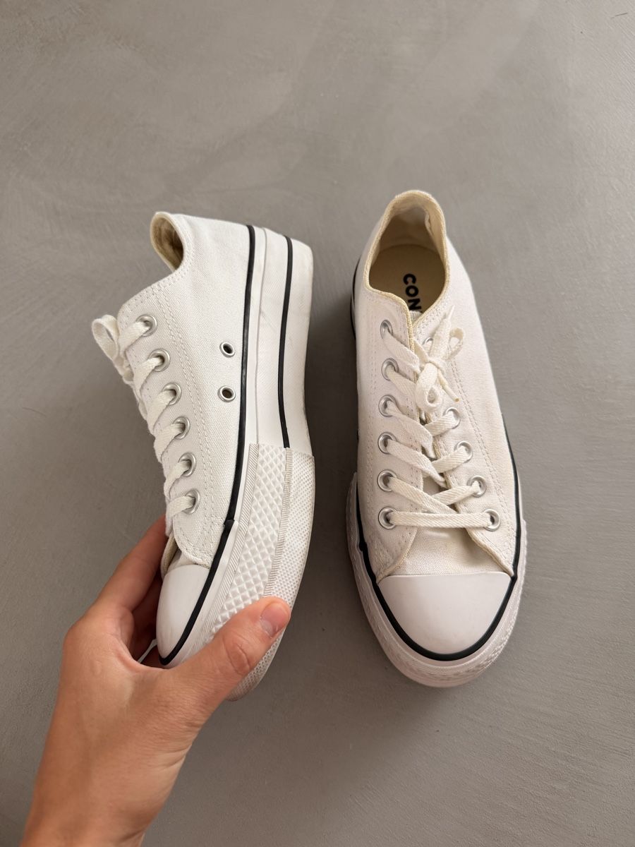 Converse Scarpe da uomo: Weiss Converse Schuhe – Usato da Domat/Ems venduto da Ker_9dnd 1