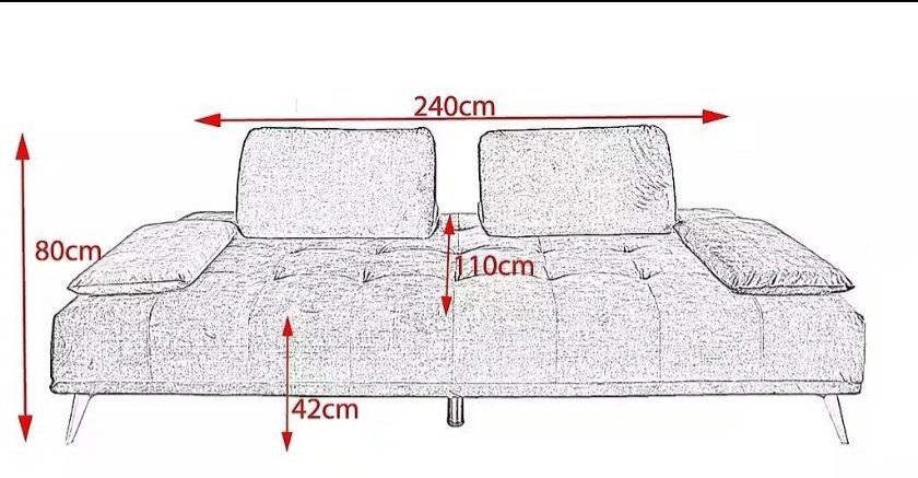 Divani: Neues Designsofa zu verkaufen – Nuovo e nell'imballaggio originale da Kreuzlingen venduto da Kapuzine 2