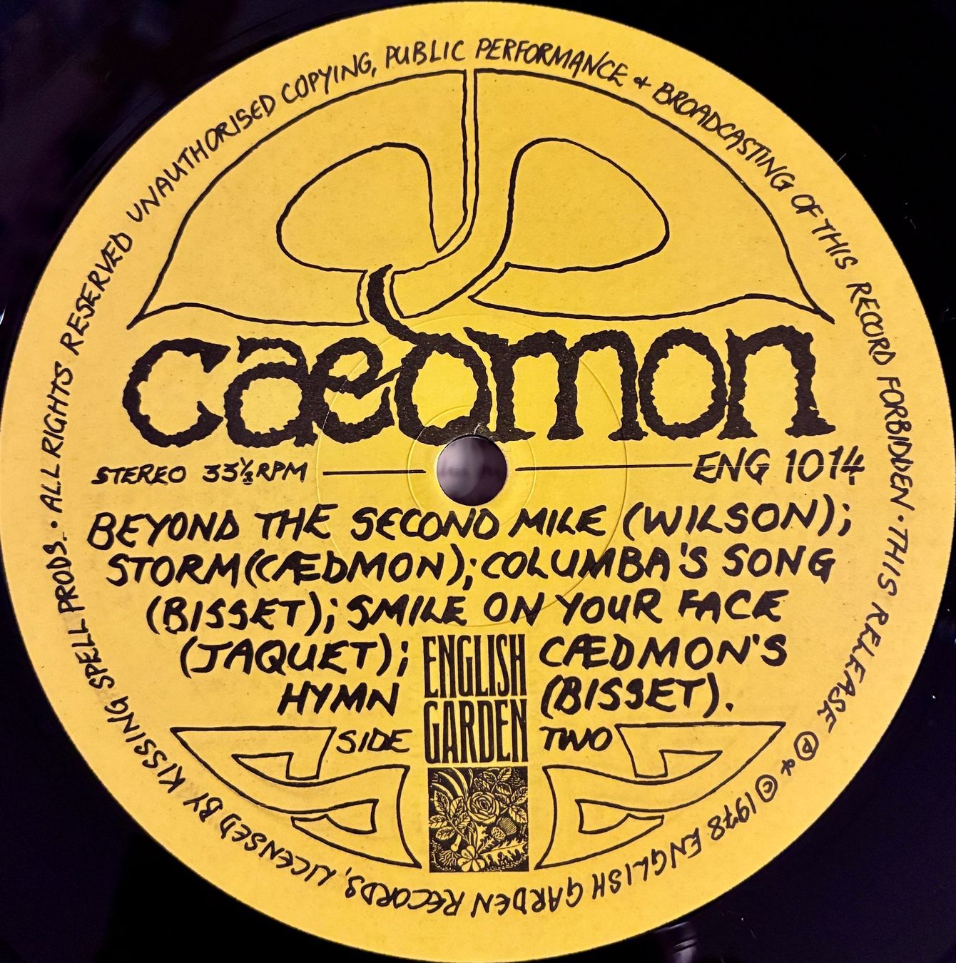 Dischi in vinile: Caedmon - Caedmon, RI von 1994 aus UK – Usato da Buchberg venduto da ICM-Tapefan-1961-MCS 6