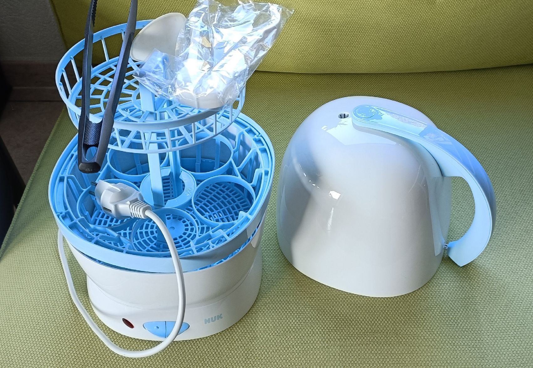 Pasti del neonato: NUK Dampf-Vaporisator 2 in 1 – Nuovo e nell'imballaggio originale da Porza venduto da tbch 1
