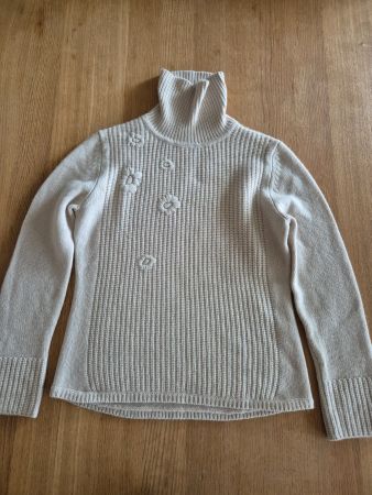 CHF340 BONGENIE GRIEDER 100% cashmere powder pink sweater S
