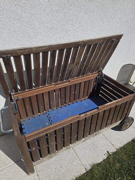 Aufbewahrungsbox Kissenbox Ikea Holz (Gebraucht) in Obergerlafingen für CHF 1 – nur Abholung auf Ricardo kaufen
