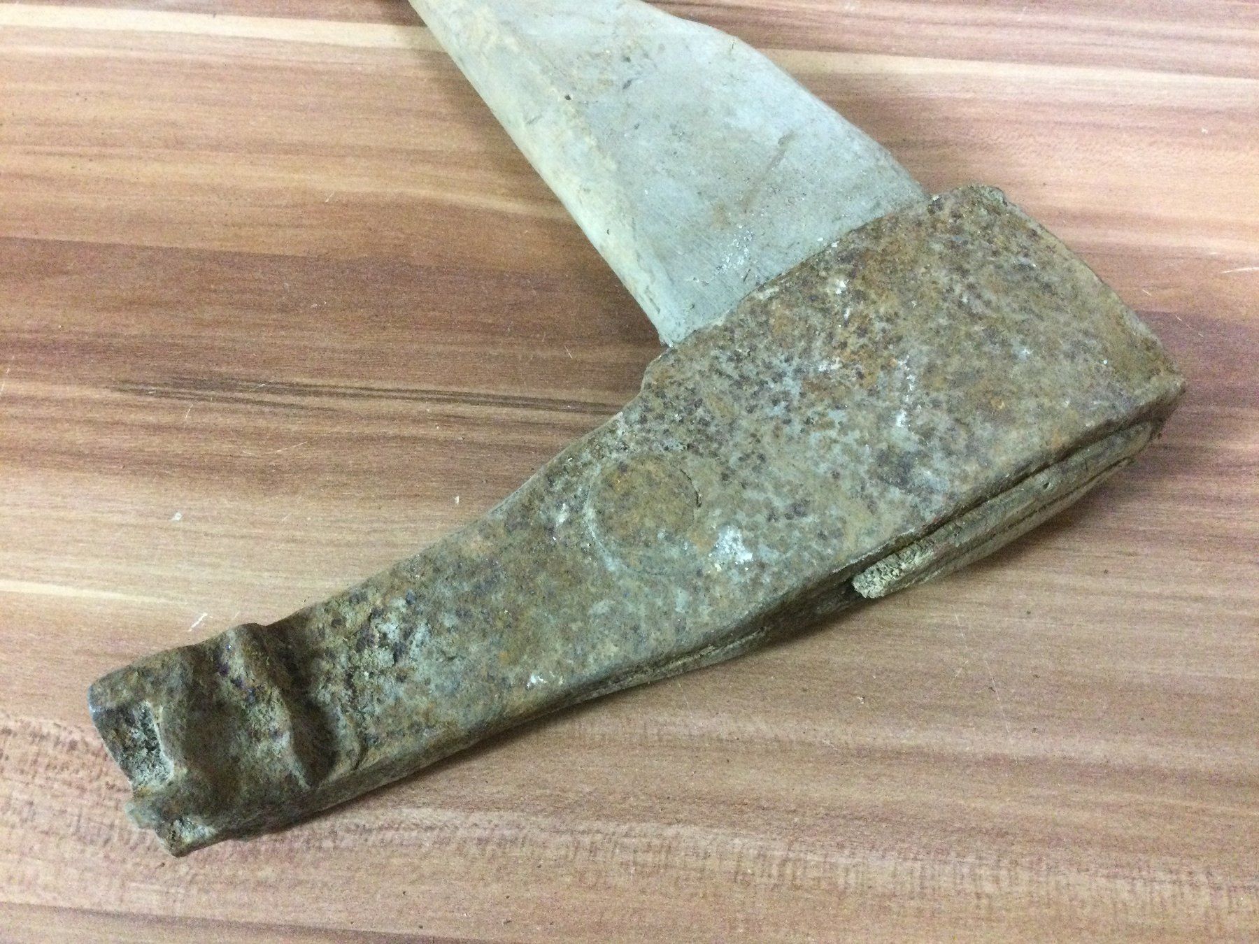 Attrezzi da lavoro: Antiker Förster Stempel mit Holzgriff – Usato da Wangen SZ venduto da kuriosum12 2