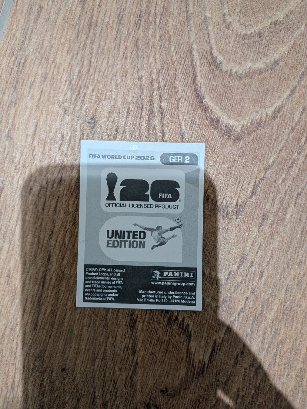 Panini Carte collezionabili: Panini Bild GER 2 – Usato da Eschenbach SG venduto da SanFranciscoCalifornia 1