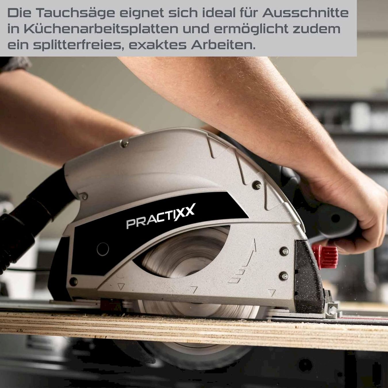 Scies: Practixx Tauchsäge TS55 – Neuf avec emballage d'origine à Bottighofen par zaap 5