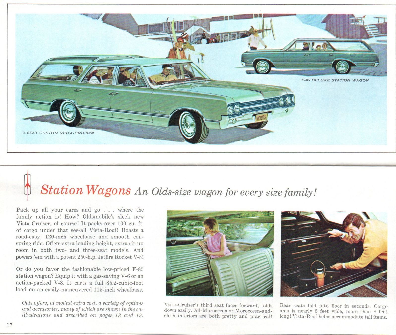 Oldsmobile Documenti: Oldsmobile Modellprogramm 1965 - Original-Prospekt – Usato da Malans GR venduto da Chueche427 8